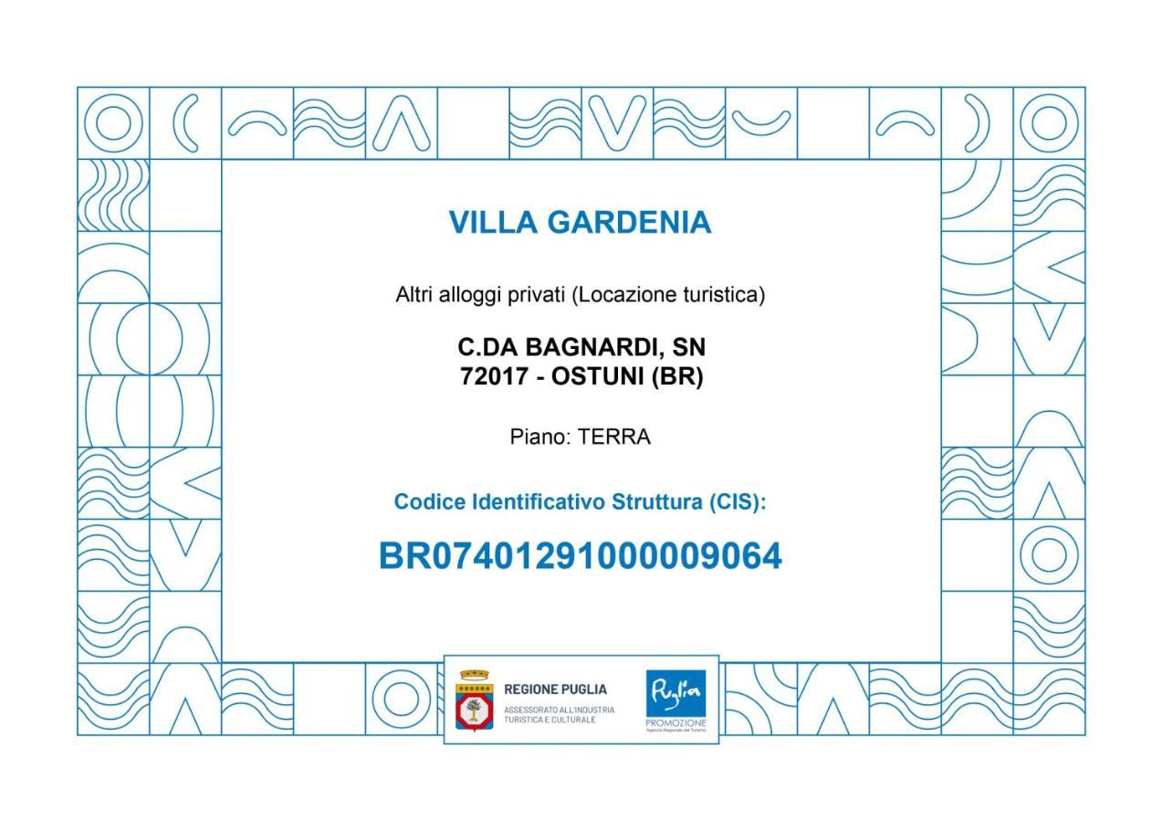 Villa Gardenia Ostuni Buitenkant foto